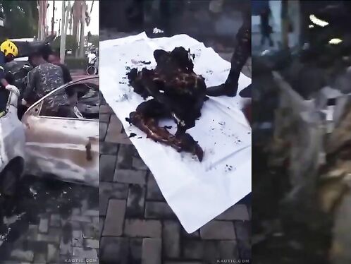 The Aftermath Of The Fire Incident In Ghana