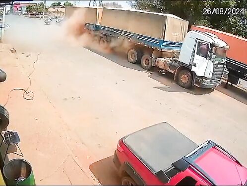 His Head Split Open While Inflating A Tire