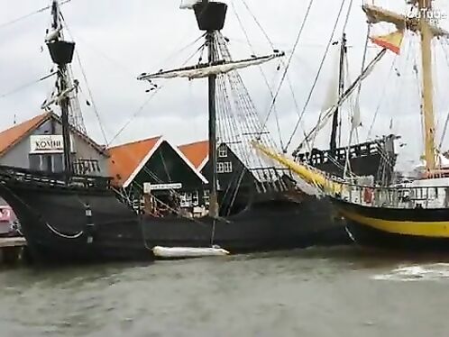 The Royal Helena Collided With The Nao Victoria Replica Which Was Docked At The Pier