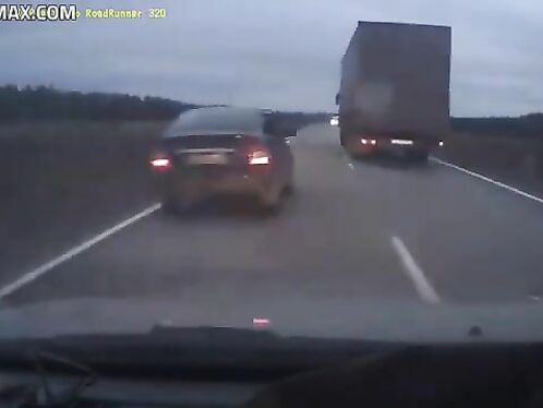 Overtaking In Poor Visibility Is Not A Good Idea