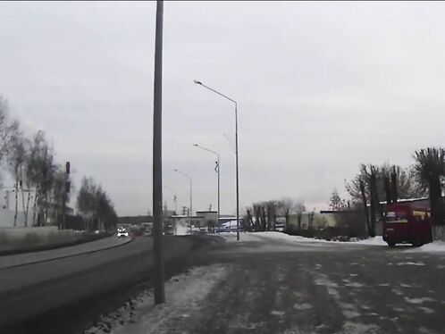 Illegal U-turn Resulting In Total Destruction Of The Car