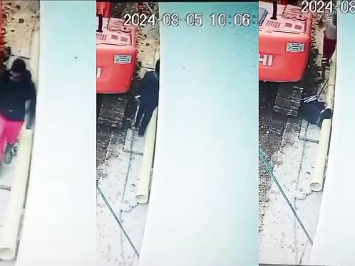 Unsuspecting Man Crushed To Death By Excavator