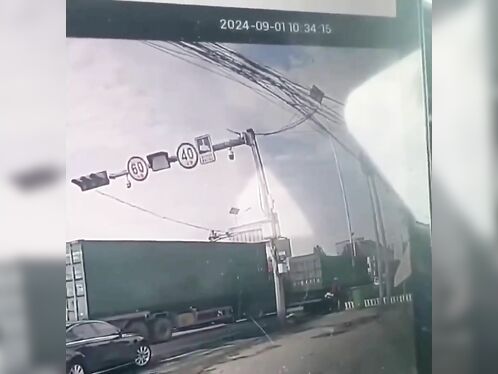 Bicyclist Hit By Truck