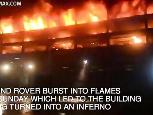 New Footage Shows Devastation Caused By Liverpool Car Park Fire