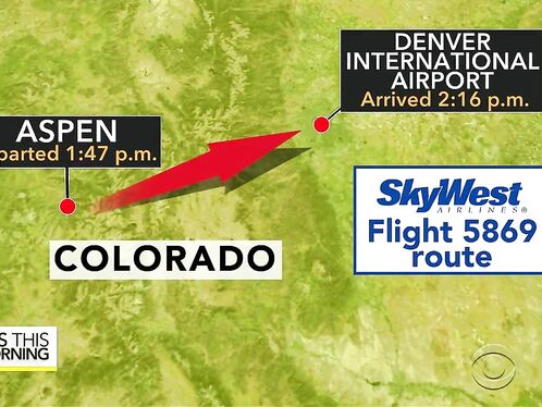 New Angle SkyWest Jetliner Engine Catches Fire After Landing In Denver