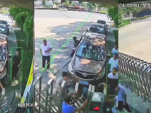 Security Guard Violently Broke In And Was Crushed To Death