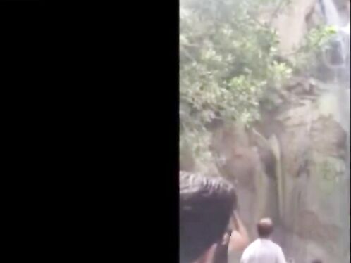 Shocking Video: Climber Dies After Falling From Waterfall In Iran