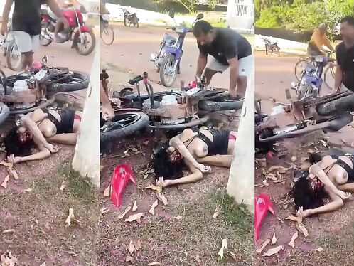 Leaving Her Breasts Exposed