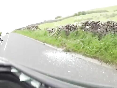 British Man Remains Remarkably Calm After Car Crash