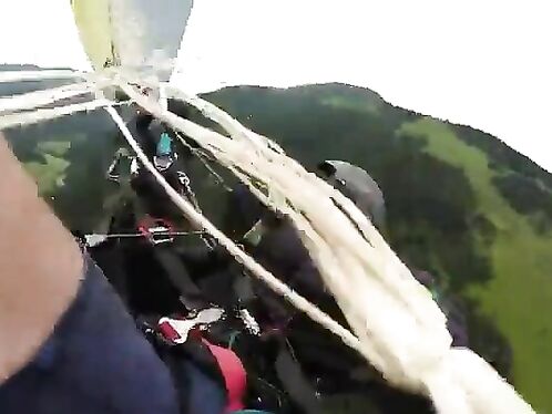 Paraglider Plummets To Earth In Terrifying Free Fall
