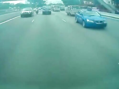 Bicyclist Falls Under Truck And Is Crushed