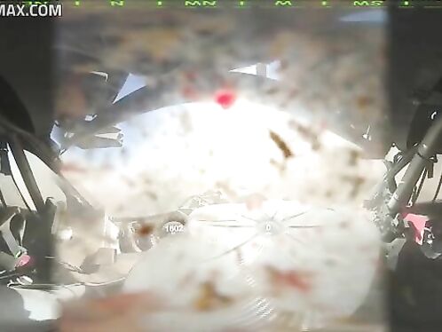 Brutal Moment: Car Rams Bull At 180km/h