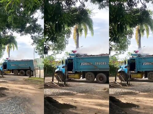 Truck Driver Burnt To Death After Touching Live Wire