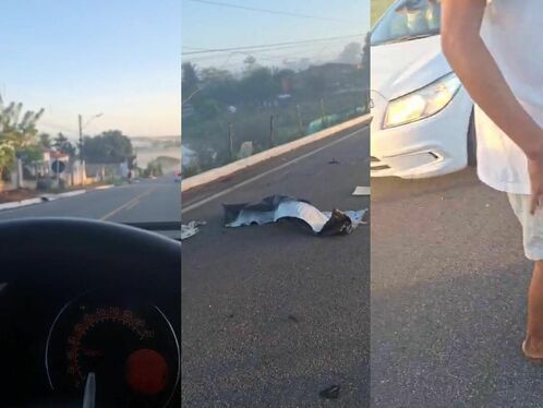 Man Films Horrific Accident On Brazilian Street