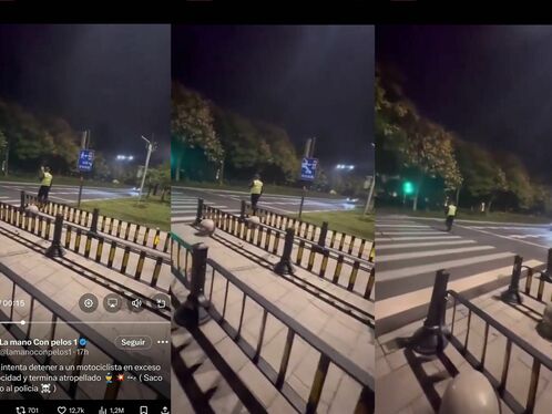 Policeman Was Run Over