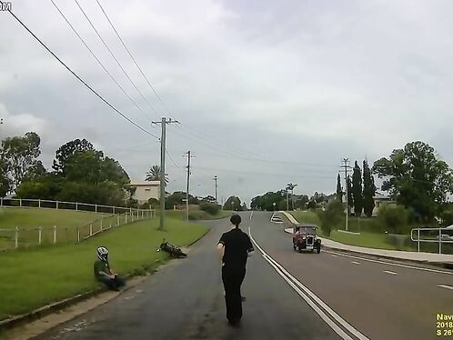 The Moment A Man Lost Both His Legs In A Bike Accident