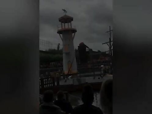 Shocking Moment: Legoland Acrobat Injured During Live Show