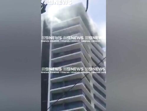 Hundreds Evacuated After Fire Breaks Out In High-rise Hotel