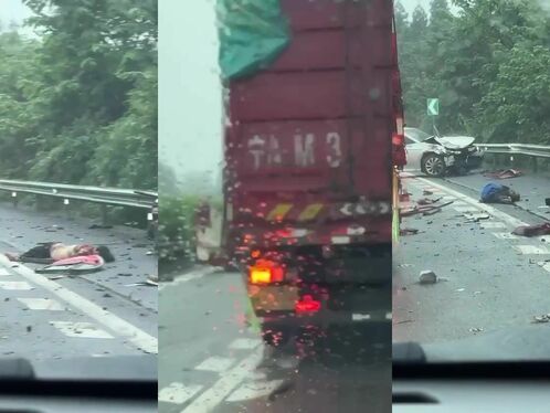 Horrific Fatal Motorcycle Accident On Chinese Roads