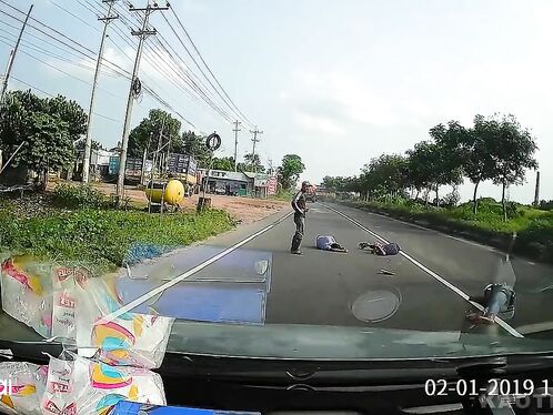 Minus Three When Trying To Overtake