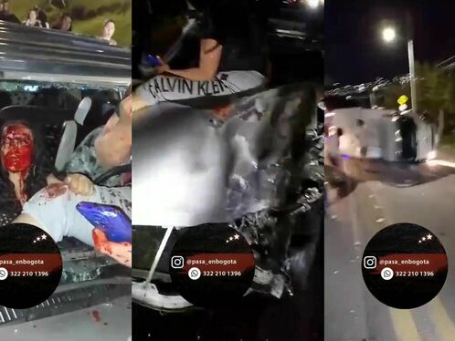 Two Women Injured In Traffic Accident In Bogota