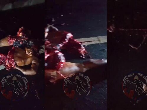 Man's Body Torn Apart On Highway