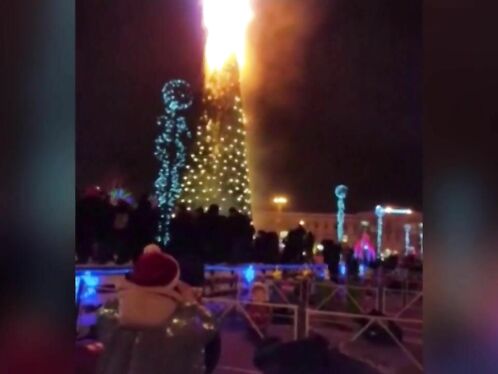 New Year's Eve Celebrations In Russia Are In Full Swing