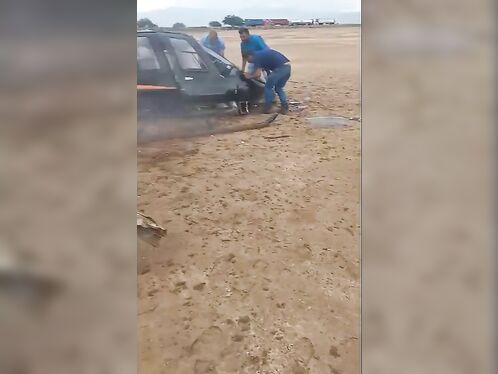 Four Seriously Injured In Mexico Helicopter Crash