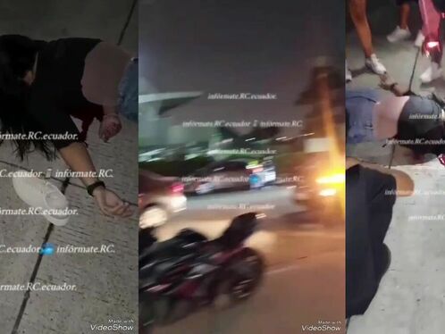 Couple's Motorcycle Speeding Out Of Control Causing Accident