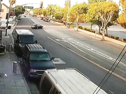 Car Crashes Directly Into Parked SUV