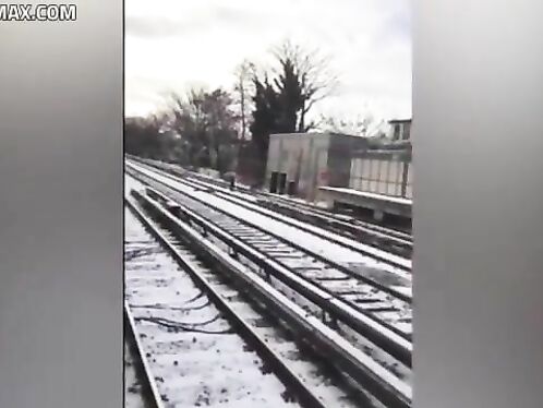 Dramatic Moment: Bystander Helps Save Unconscious Man On Q