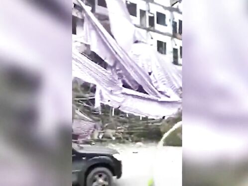 Massive Scaffolding Collapse Claims Five Lives