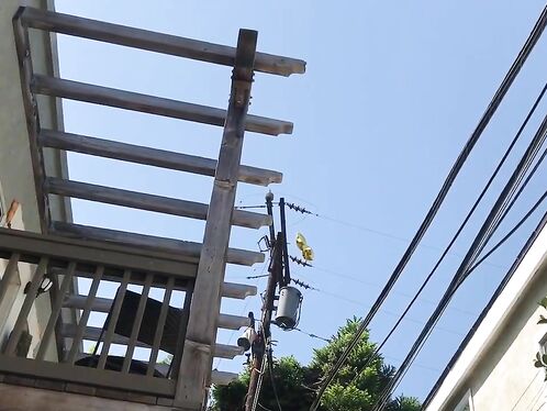 Watch A Metallic Birthday Balloon Touch A Wire And Explode