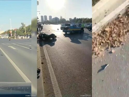 Cyclist Killed By Stupid Driver In Accident