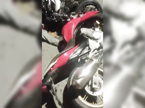 Fatal Head-on Motorcycle Crash In Brazil