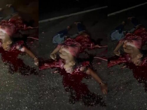 Young Woman Ripped Apart On Highway