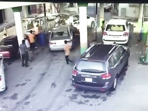 A Very Serious Accident Occurred At An Auto Repair Shop