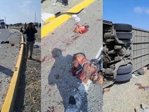 At Least 13 Injured In Bus Accident In La Libertad, Peru