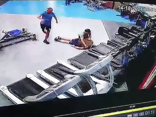 Man Suffers Heart Attack While Running On Treadmill