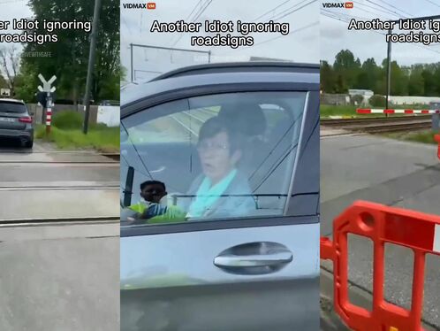 Maybe The World's Worst Driver Is Brain Dead