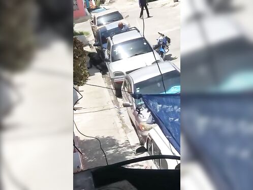 Policeman Accidentally Shoots His Partner During Fight With Criminal