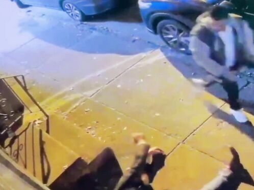 Guy Shoots A Man In The Face With A Pistol