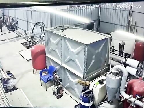 A Careless Worker Fell Into A Factory Basement Through His Cell Phone.