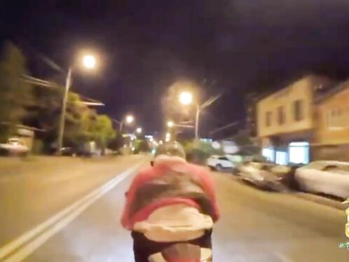 Cyclist's Fatal Final Moments Before Collision With Tram