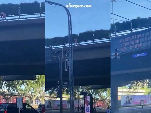 Naked Man Dies After Falling From Bridge To Beach