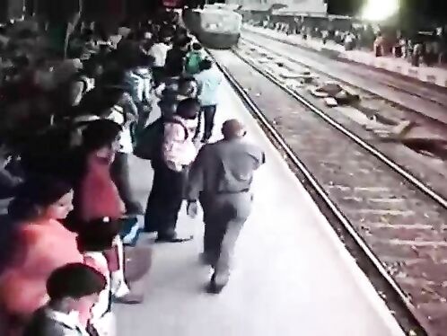 Train Hits Woman Head-on