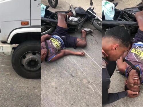 Bicyclist Disabled In Traffic Accident