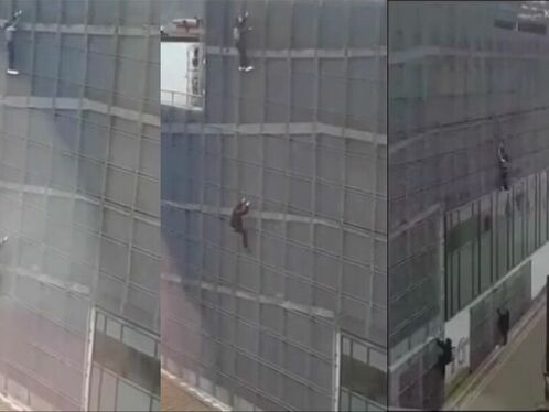 Guy Climbed A Building And Fell. Murder,