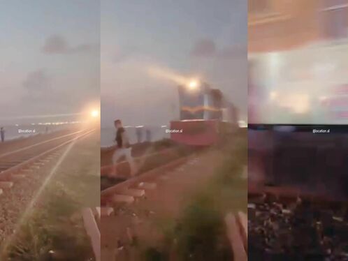 Indian Man Had No Way Of Avoiding Being Hit By Train