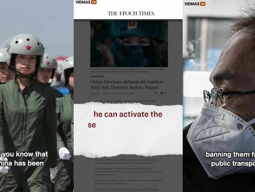 Chinese Government Provides Blast-proof Helmets To Militias